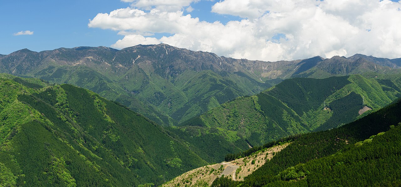 大峰山脈