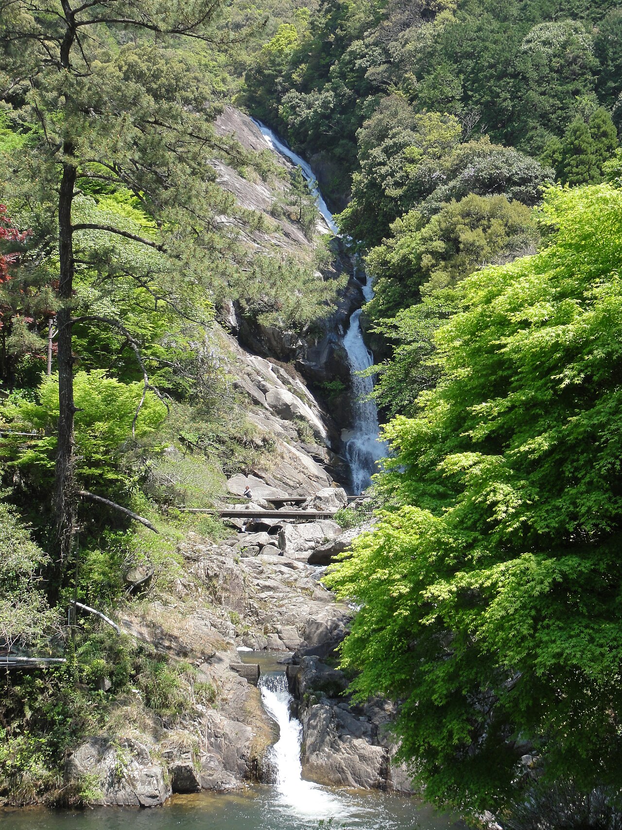 見帰りの滝