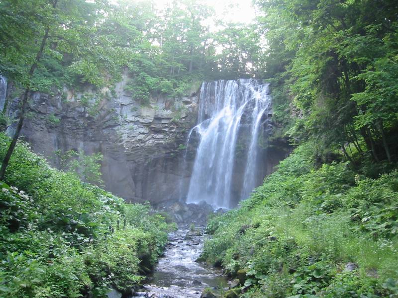 아시리베츠노타키(アシリベツの滝)