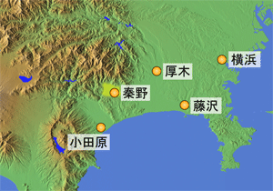 秦野盆地湧水群