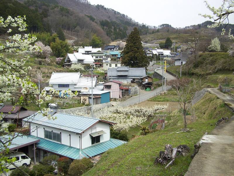 甲州市塩山下小田原上条伝統的建造物群保存地区